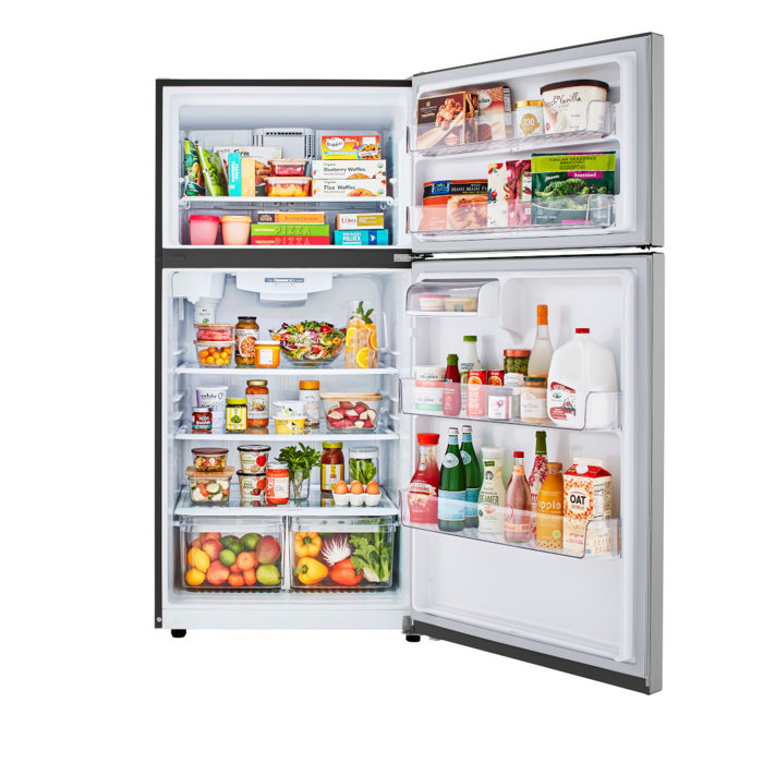 LG 33" Top Freezer Refrigerator 24 cu. ft. & Reviews Wayfair